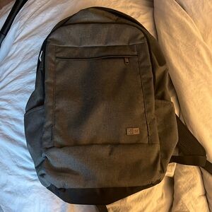 Case Logic grey laptop backpack